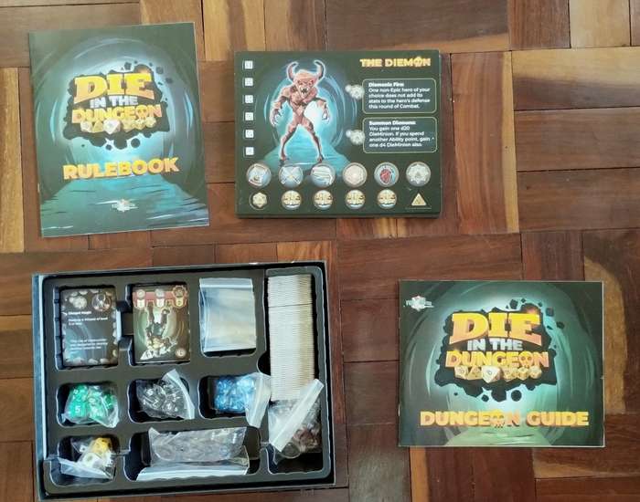 DIE in The Dungeon! Board Game (USA Import)