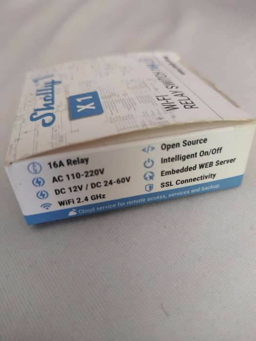 Shelly 1 wifi smart switch 16A
