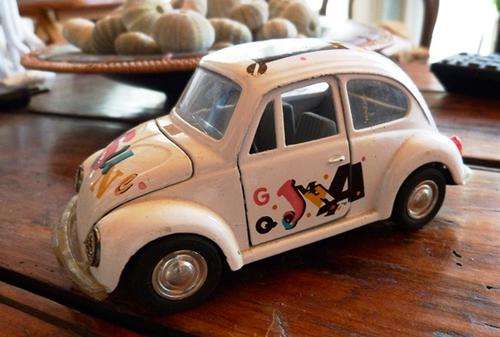 Vw Beetle - no markings, metal