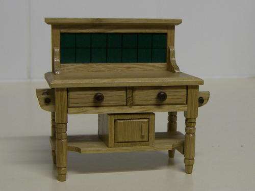 miniature wash stand, 1/12th scale