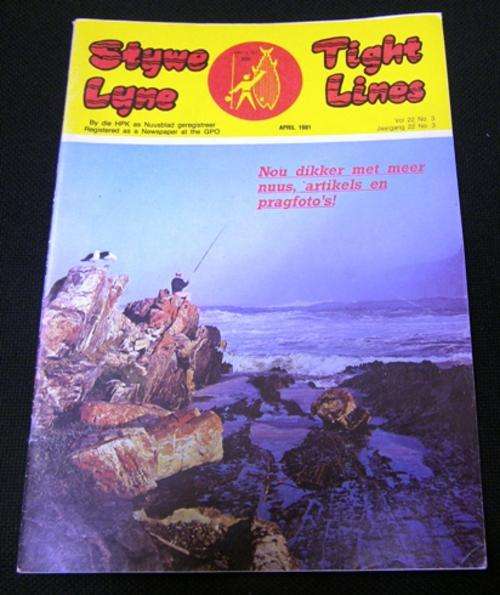 April 1981 edition Stywe Lyne / Tight Lines magazine