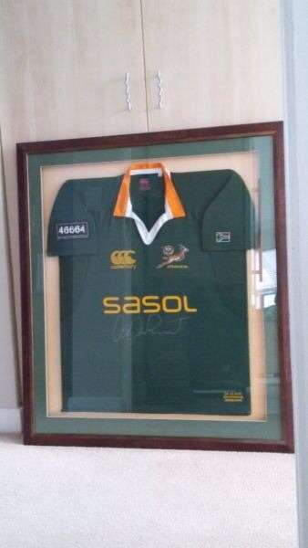 Springbok jersey: Match jersey Os du Randt