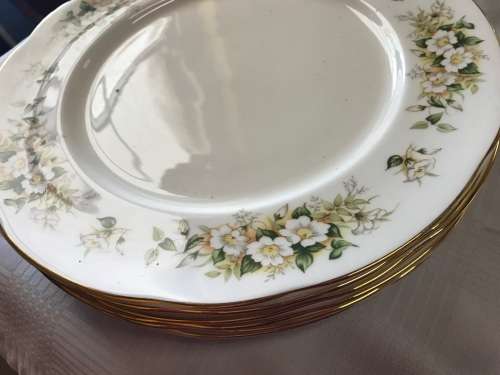 28 Pc Duchess English Bone China September Morn Set in mint condition circa 1961