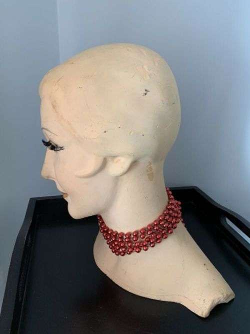 VINTAGE ART DECO MANNEQUIN HEAD