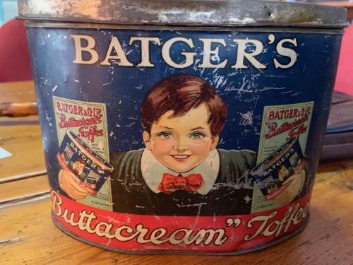 Original Batgers Buttacream Toffee Tin