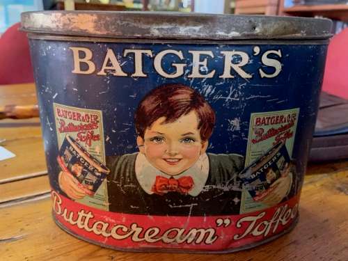 Original Batgers Buttacream Toffee Tin