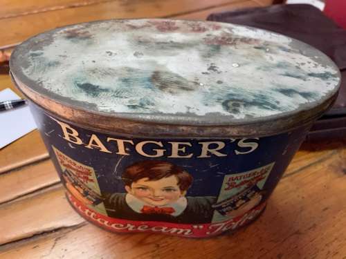 Original Batgers Buttacream Toffee Tin