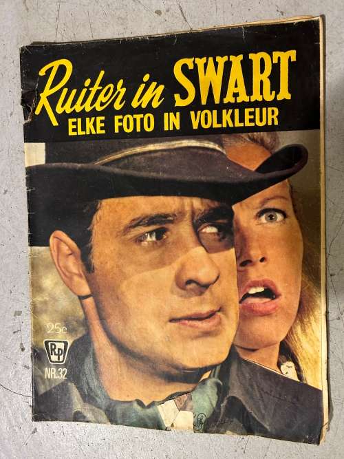 Fotoverhale: Super Rare: Ruiter in Swart in Volkleur (All 4 issues)