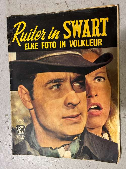 Fotoverhale: Super Rare: Ruiter in Swart in Volkleur (All 4 issues)