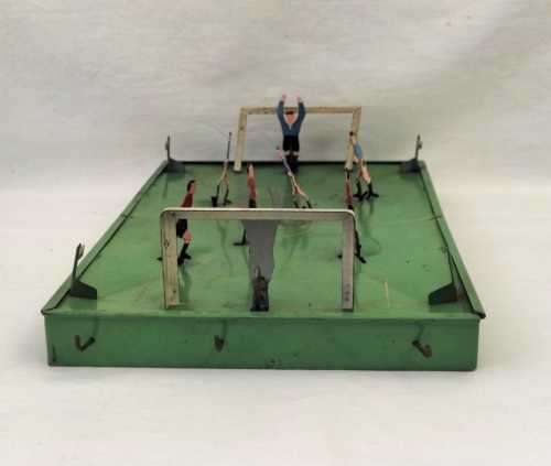 Antique Tinplate Soccer Game circa 1930 ( 20 x 30 cm )