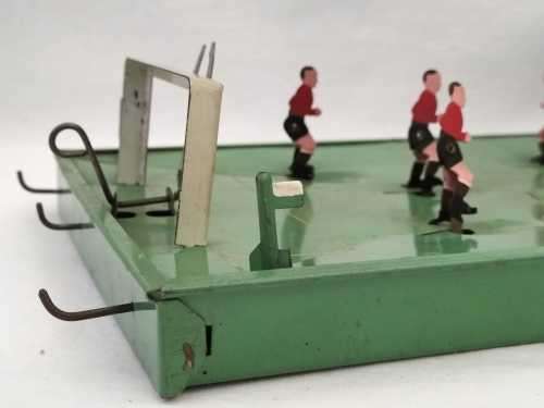 Antique Tinplate Soccer Game circa 1930 ( 20 x 30 cm )