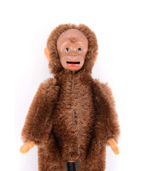 Small Monkey ( Steiff or Schuco) with Tongue Mechanism