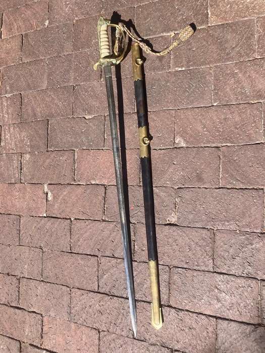 British Naval Sword blade by Grieves ( 95 cm )