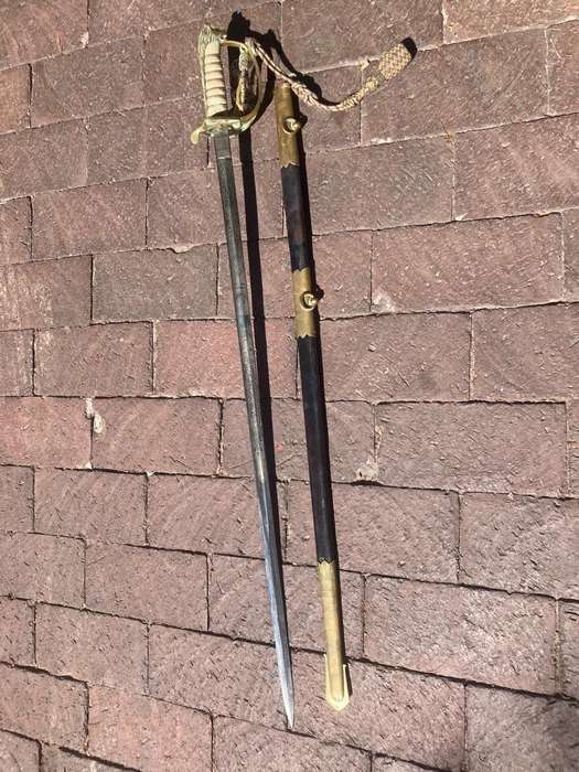 British Naval Sword blade by Grieves ( 95 cm )