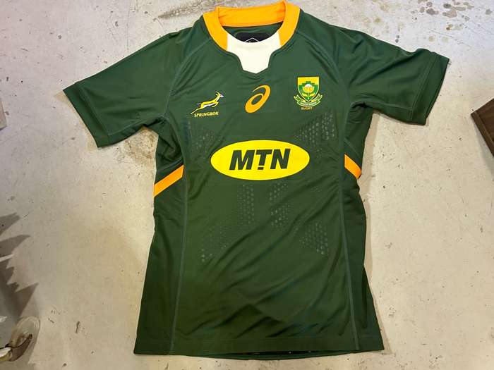 Rugby : Springbok Players Issue Jersey 2021