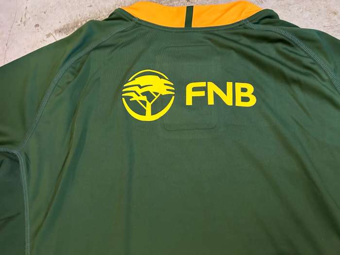 Rugby : Springbok Players Issue Jersey 2021