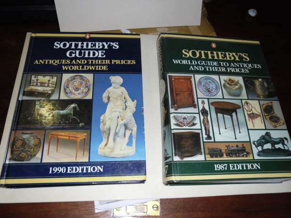TWO SOTHEBYS REFERENCE BOOKS 1987 AND 1990
