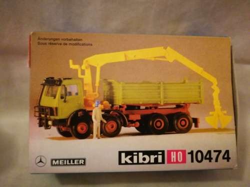 Kibri 10474 Meiller - Mercedes with mounted crane