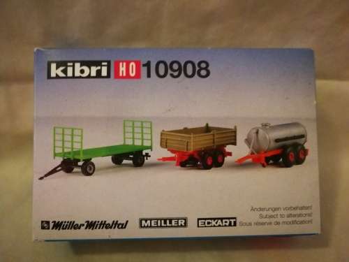 Kibri 10908 Agricultural trailer set