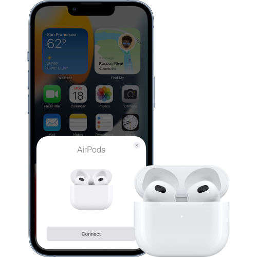 Genuine Apple AirPods with MagSafe Wireless Charging Case (3rd Generation)