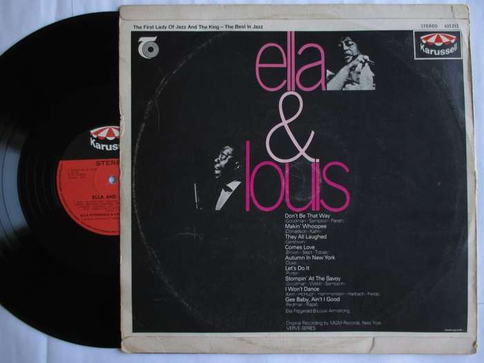 ELLA FITZGERALD & LOUIS ARMSTRONG - ELLA & LOUIS - RSA VG- /VG-