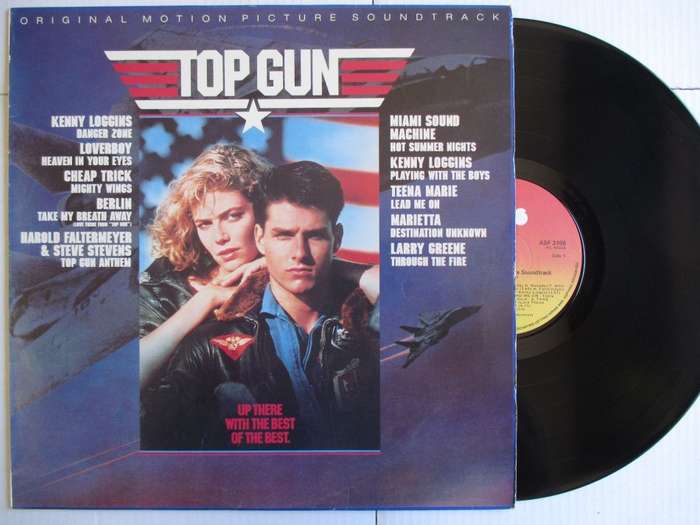 TOP GUN - SOUNDTRACK - RSA VG / VG