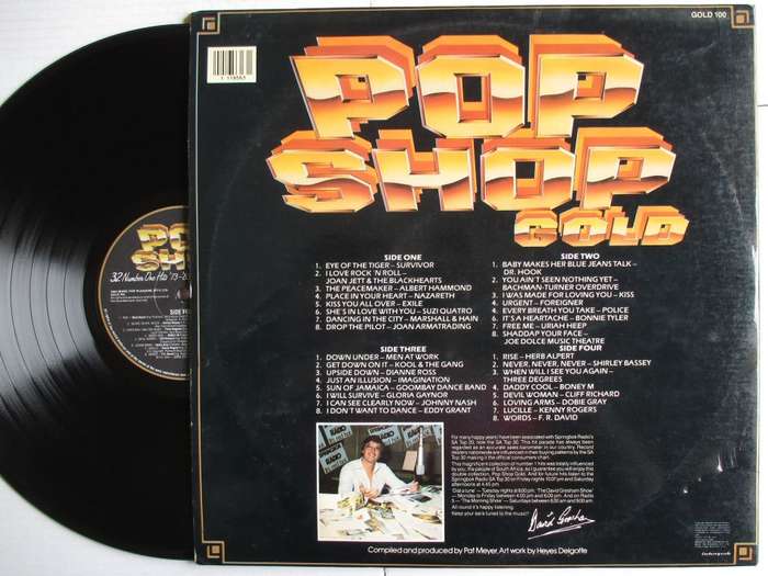 POP SHOP GOLD - RSA - VG / VG GATEFOLD 2LP