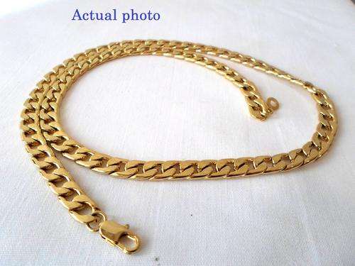 Stunning 24K Gold Plated Neck Chain - 57CM
