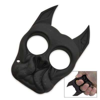 knuckle duster keyring for self defense