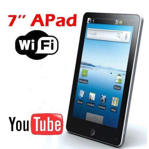 7" ANDROID  2.2 ePAD TABLET PC VIA8650 WiFi 3G, 2GB NAND FLASH, 800MHz 256 MB RAM