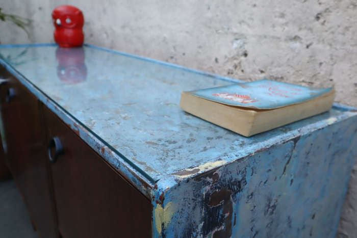 THE BLUES FRYSTARK MID CENTURY, RETRO, SIDEBOARD, CABINET