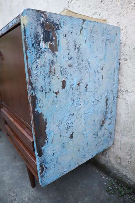 THE BLUES FRYSTARK MID CENTURY, RETRO, SIDEBOARD, CABINET