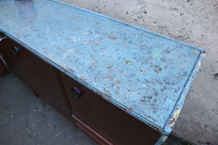 THE BLUES FRYSTARK MID CENTURY, RETRO, SIDEBOARD, CABINET