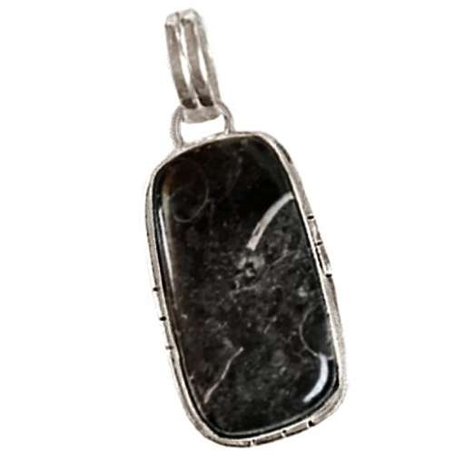 Natural African Kambaba Jasper Gemstone .925 Sterling Silver Earrings