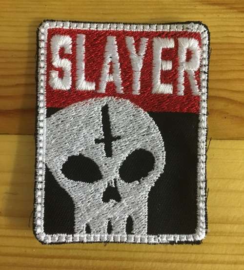 BDG434 Rock band Slayer badge patch
