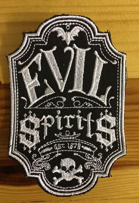 BDG593 Evil spirits patch badge