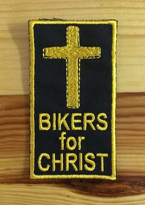 BDG138 Bikers for Christ badge patch
