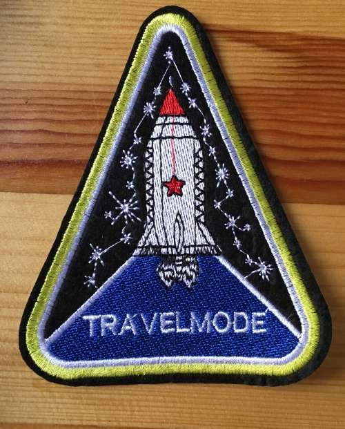 SP6 Travel mode Space shuttle patch badge