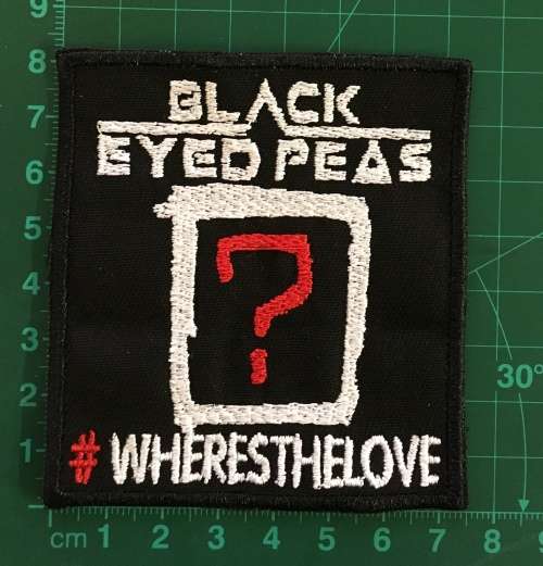 BDG850 Black eyed peas badge patch