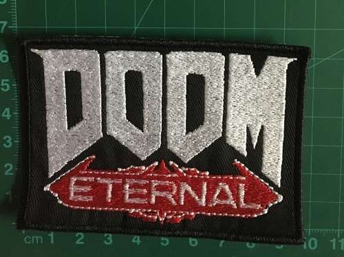 BDG1142 DOOM eternal patch badge