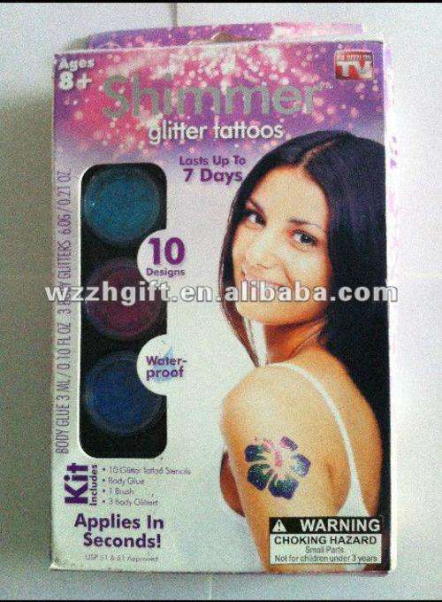 SHIMMER GLITTER TATTOOS