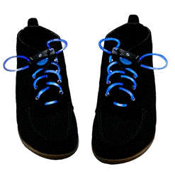 NEW LIGHT IN THE NIGHT SHOELACES
