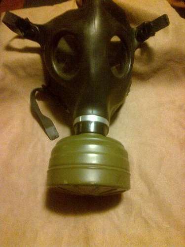 Very nice military gas mask