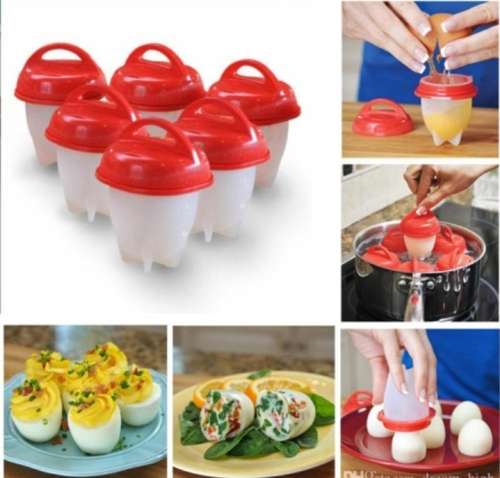 Silicone Egg Boiler Cups