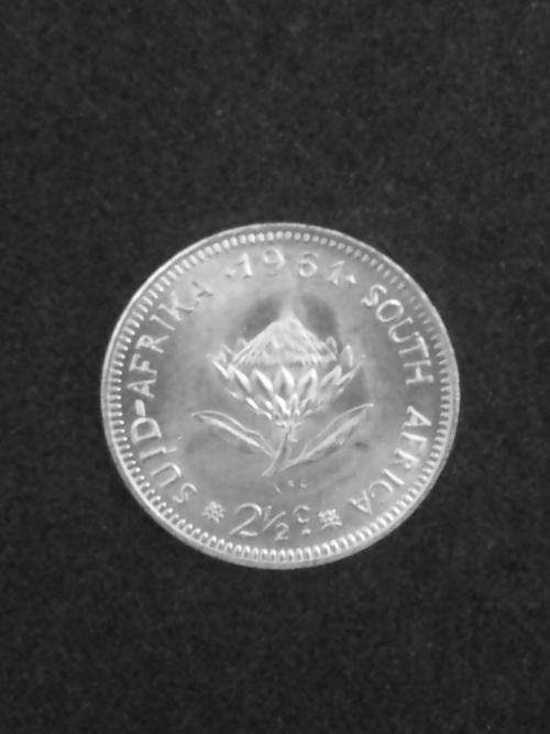 stunning 1961 2 1/2 cents.