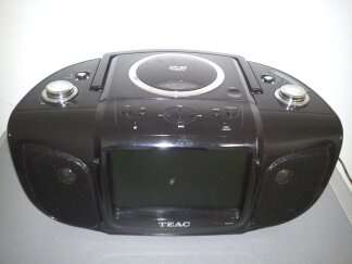 Almost brand new Teac dvd player/boombox with 4.5' lcd screen