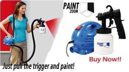 Paint Zoom Decorate walls, ceilings, floors and even hard-to reach areas