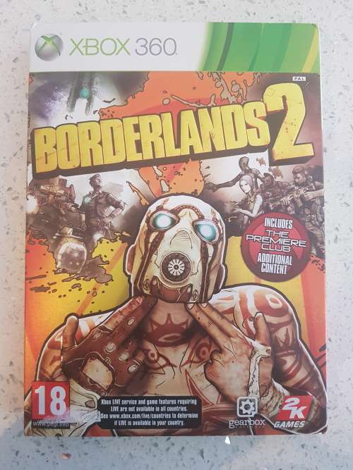 Borderlands 2- Xbox 360- Complete