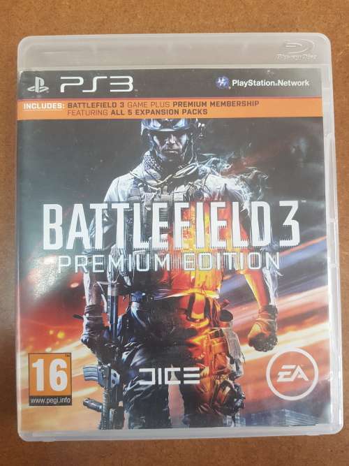 Battlefield 3 (Premium Edition) - Ps3- Complete