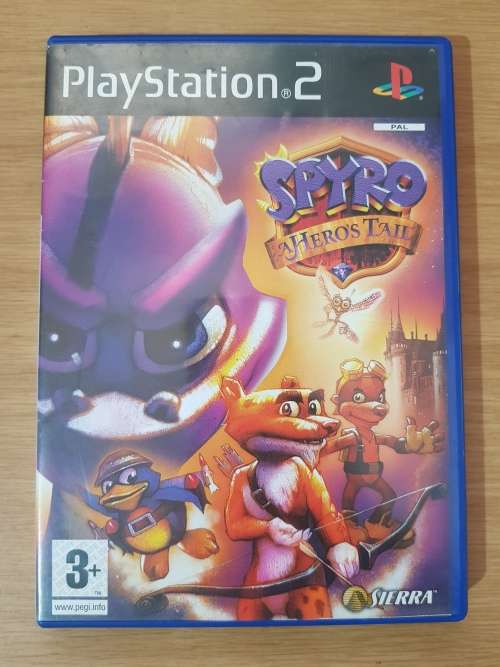 Spyro: A Hero`s Tail- Ps2- Complete